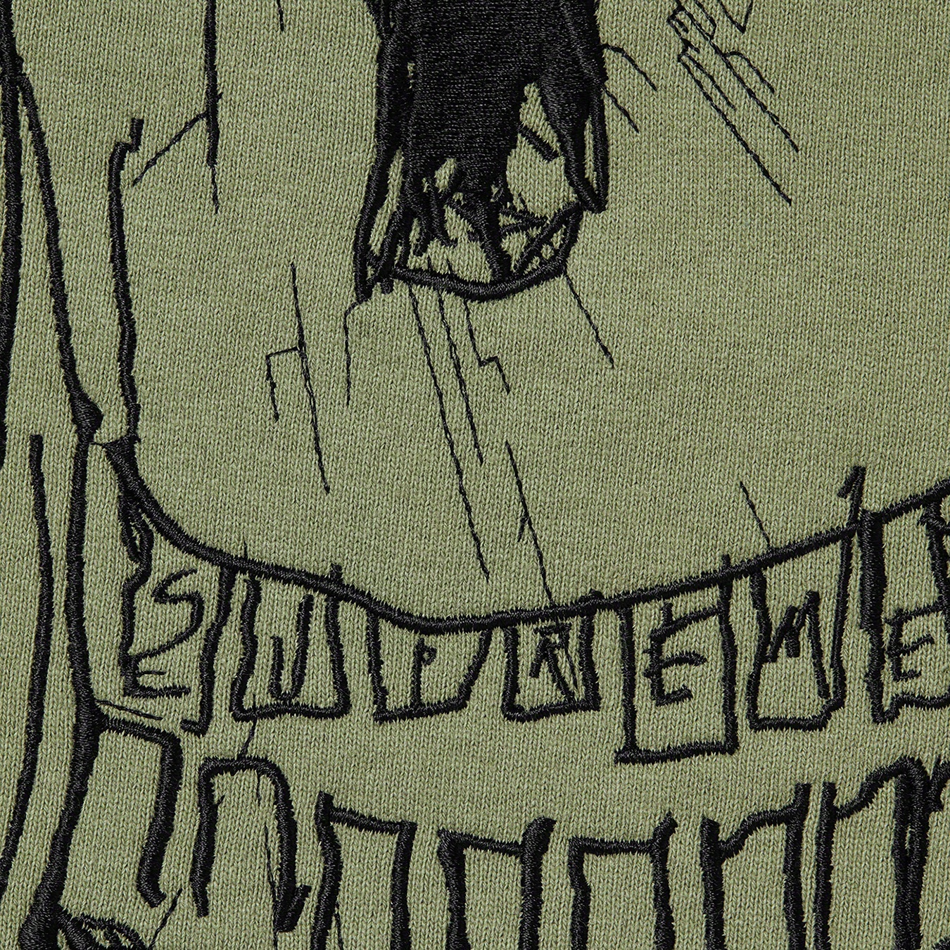 Ralph Steadman Skull Hooded Sweatshirt view 18